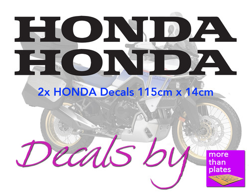 Huge honda decals 115cm - 2x,