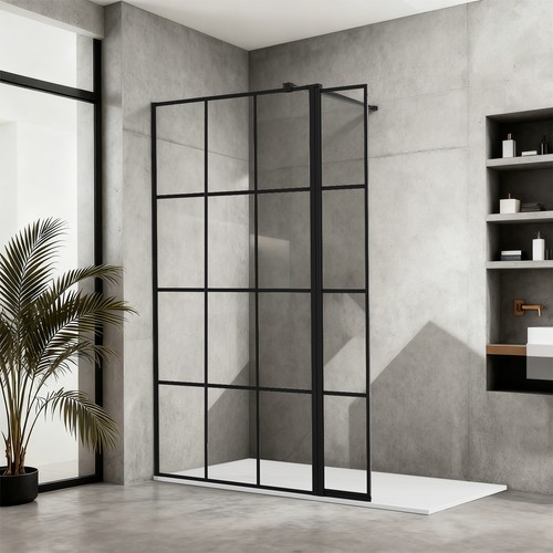 Shower screen walk folding - in,