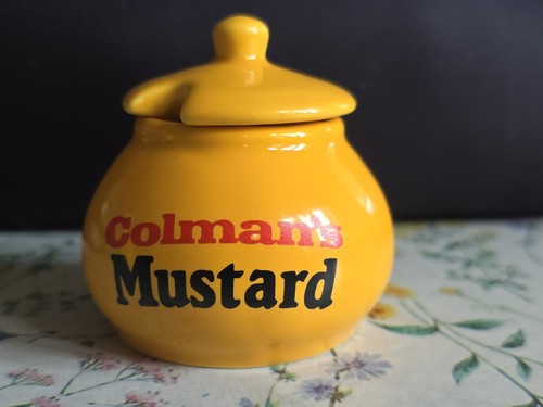 Colman mustard pot lid - mustard,