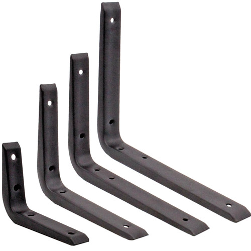Strong shelf brackets black - strong,