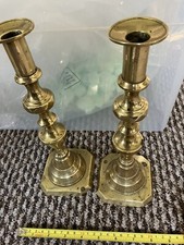 Pair Vintage Brass