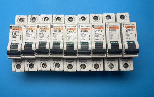 Merlin gerin c60hb mcb b2 - gerin,