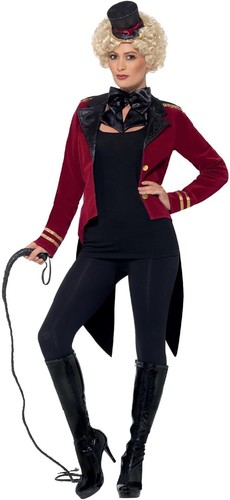 Smiffys ringmaster costume red - smiffys,