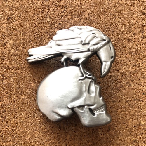 Viking norse biker crow and - biker,