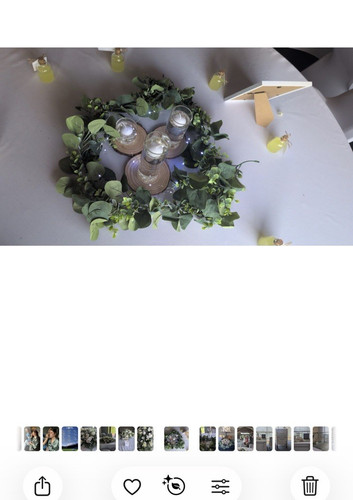 Wedding centrepiece clear - centrepiece,