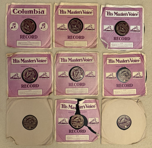 Uncle mac hmv 78rpm disc - hmv, 9-disc
