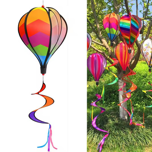 Hot air balloon wind spinner - air,