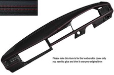 RED STITCHING DASH DASHBOARD