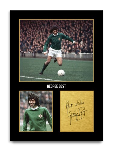 George best pre printed - george,