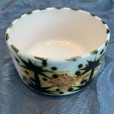 Celtic Pottery Newlyn Cornwall Pottery Bowl By Bill & Maggie Fisher Circa 1966