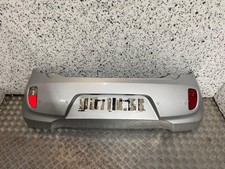 11-17 KIA PICANTO MK2 5 DOOR REAR BUMPER SILVER PAINT CODE 3D (SCRATCHED)