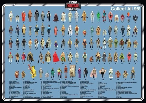 Star wars vintage - star, figure