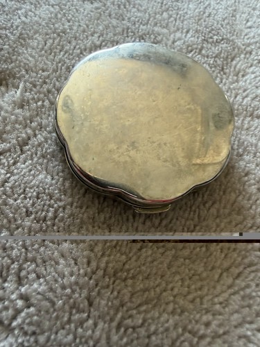 Vtg silver tone - silver, double