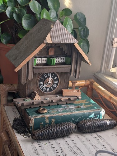 Vintage cuckoo clock regula - cuckoo,