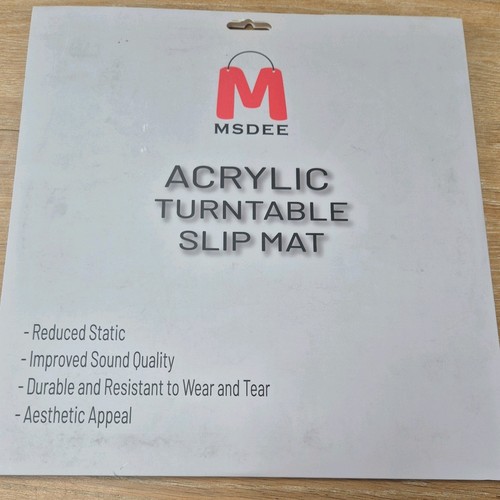 Turntable slip mat - mat, vinyl