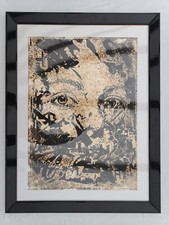 Vhils (Alexandre Farto) - INTANGIBLE - Silkscreen signed and numbered xx/300