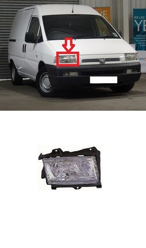 New front headlight lamp right - headlight,