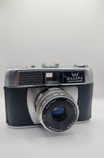 Halina Paulette Electric 35mm Film Camera  Anastigmat 1:2.8 F 45mm with Case