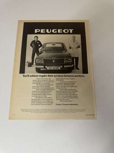 Original vintage 1973 peugeot - 1973,