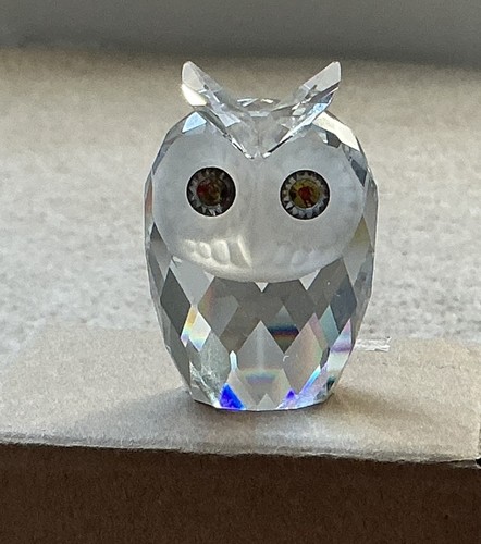 Swarovski crystal owl - crystal,