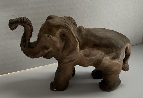 Hand carved wooden elephant - hand,