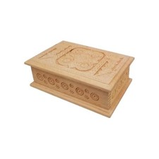 Wooden Trinket Box With Lid