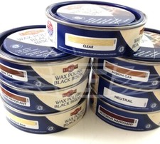Liberon Black Bison Furniture Wax Polish Paste - All Sizes All Colours