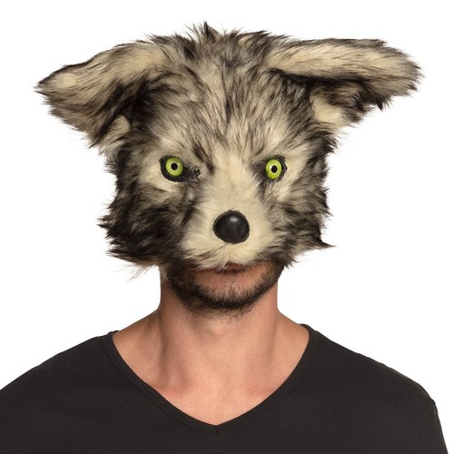 Werewolf plush half - half, mask