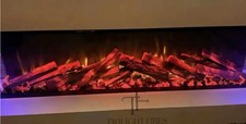 🔥 Decorative Fire Logs for 3-Sided Fires - Torch Burned Finish -Unique & Rustic