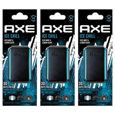 3 x AXE Vent Car Air Freshener