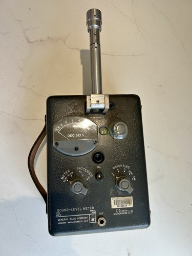 Old vintage sound level - gr,