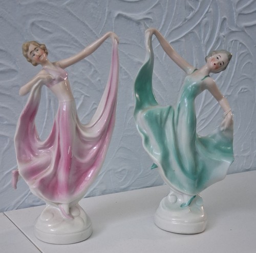 Art deco complementary - complementary, pair