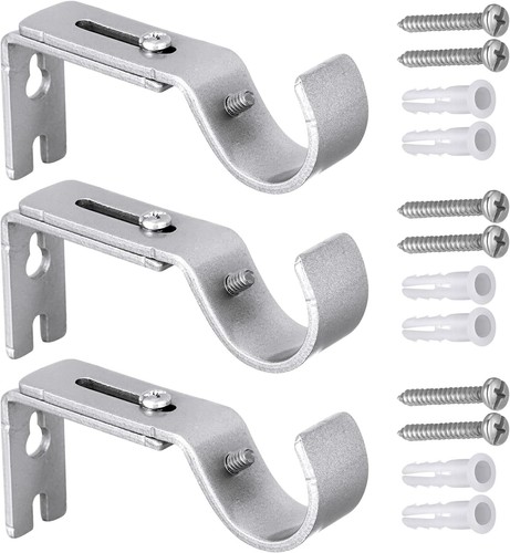 Pcs curtain pole bracket - 3,