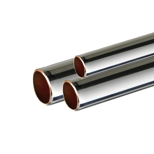 Chrome plated copper - pipe, tube