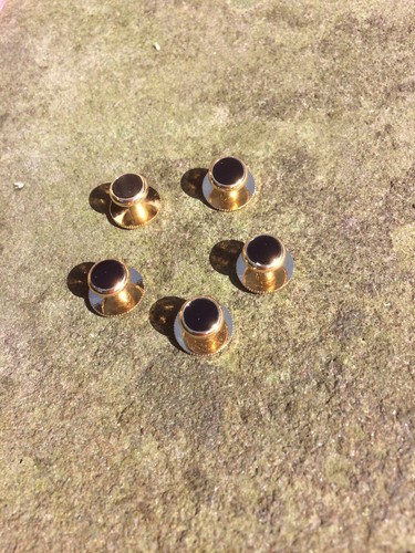 Dress studs gilt with - with, an