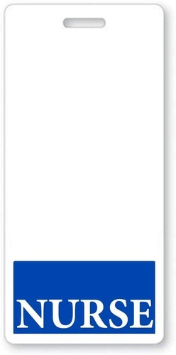Nurse badge buddy vertical - nurse,