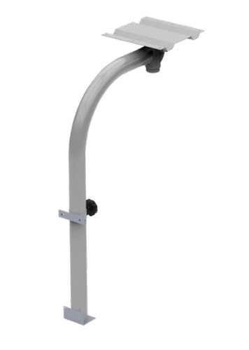 Swing out boom arm - out,