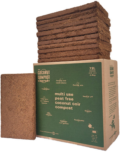 Coconut compost 72l indoor - coconut,