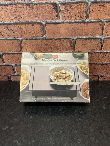 Vintage table top - food, warmer