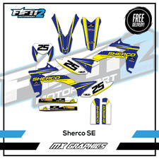 Mid Range Sherco graphics SE 250 300 450 2013 2014 2015 2016  Decal Kit