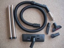 Fits VAX 6130 6131 6140 Vacuum Cleaner HOSE & FULL TOOL SET Chrome Rods