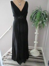 DEBUT BLACK BEADED DRESS SIZE
