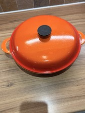 Le Creuset  Orange Shallow