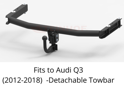 Detachable tow bar for audi - tow,