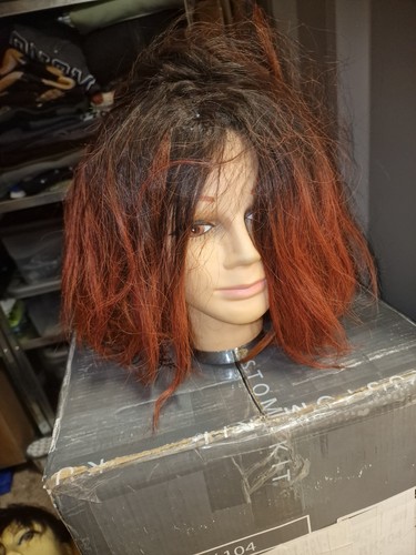 Mannequin head with thick - mannequin, real