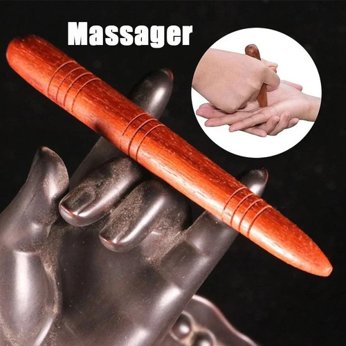 Wooden foot massage stick tool - massage,