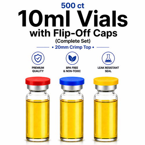 500 10ml vials - 10ml, off