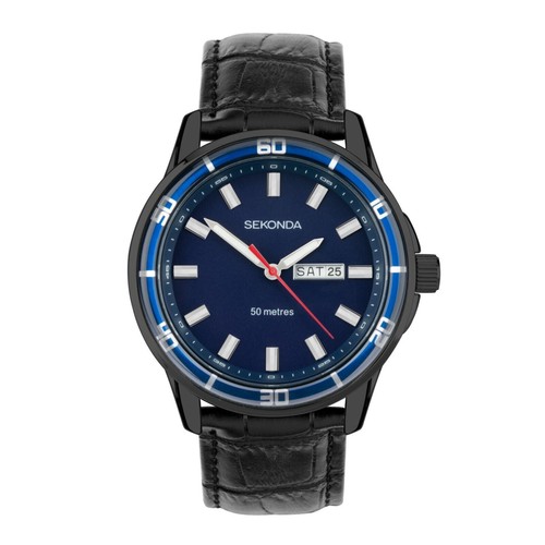 Sekonda midnight mens 44mm - midnight,