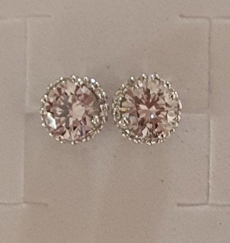 Sterling silver grey cubic - sterling,