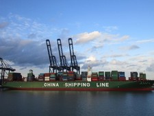 Photo 6x4 Container ship and